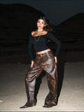 Dark Dunes Leather pants