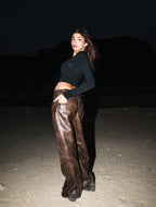 Dark Dunes Leather pants